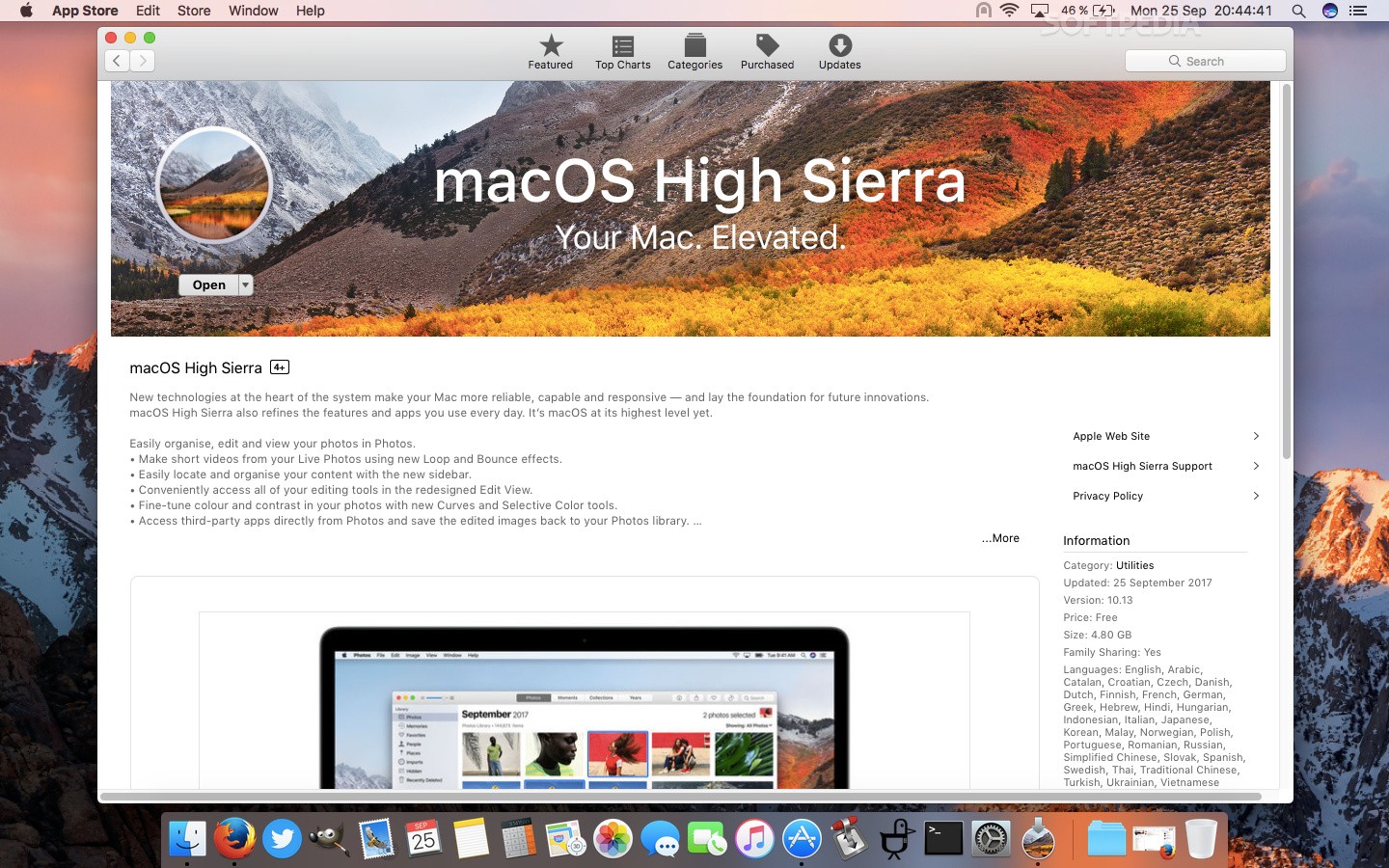 change apple id for app store on mac sierra